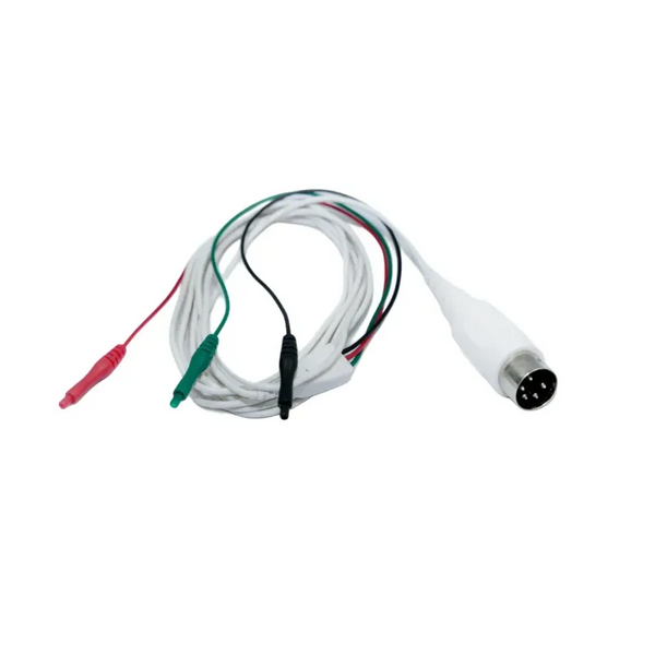 Câble adaptateur réutilisable, blindé, 3×0.7mm femelle, connecteur DIN 5 broches, 2 m de fil conducteur