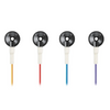 CNSAC Electrodes EEG Cup à usage unique, avec câble de connexion de 100cm, 16 pièces