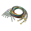 Electrodes CNSAC Gold Cup, câble de 150cm, 10 pièces
