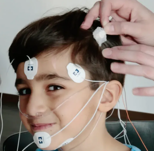 Compresses EEG/PSG, 4 plis, 2.5x2.5cm, 400 pièces