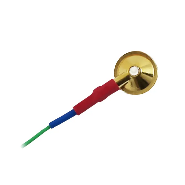 Electrodes Grass Gold Cup, câble de 61cm, 10 pièces